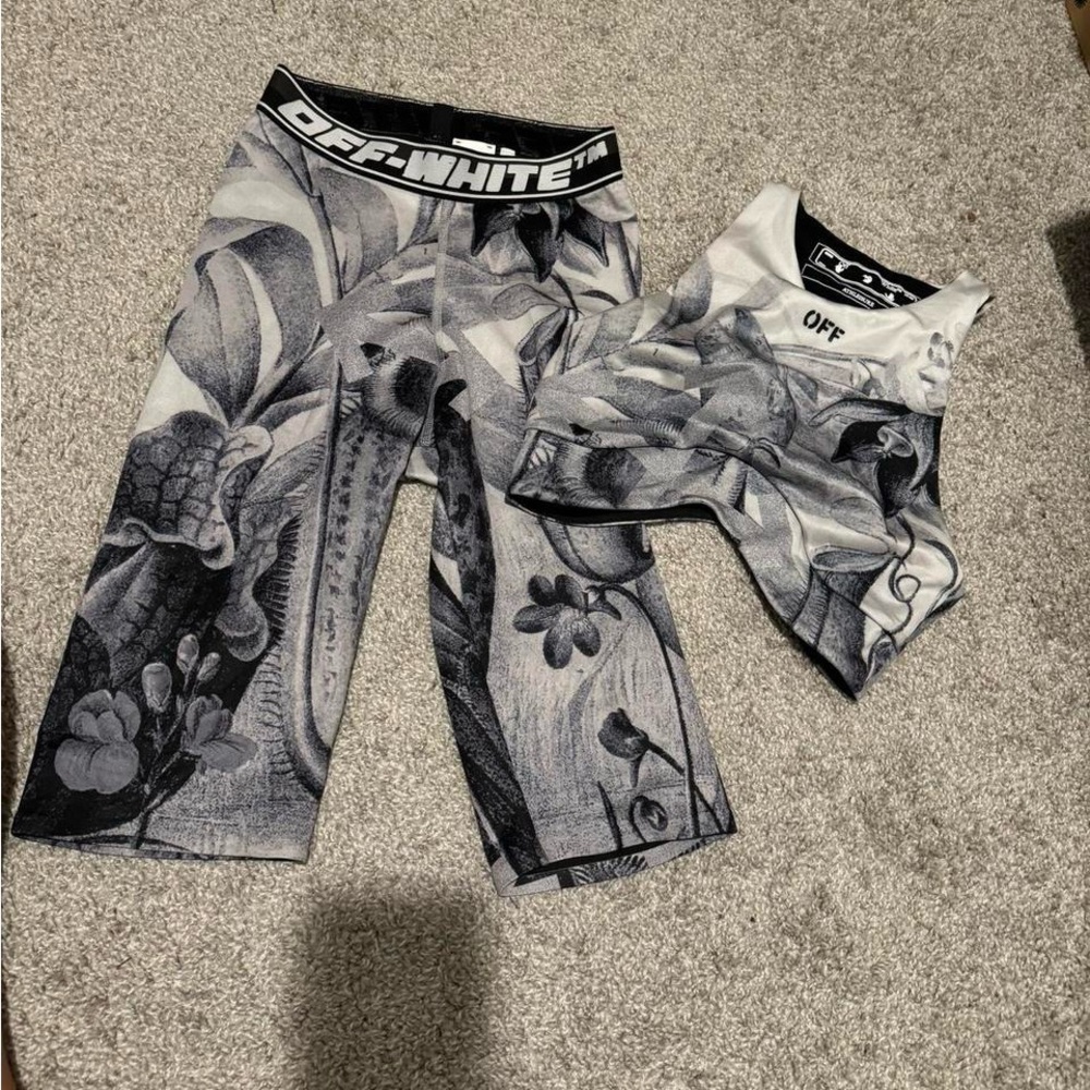 Off White Athletic Set - image 1